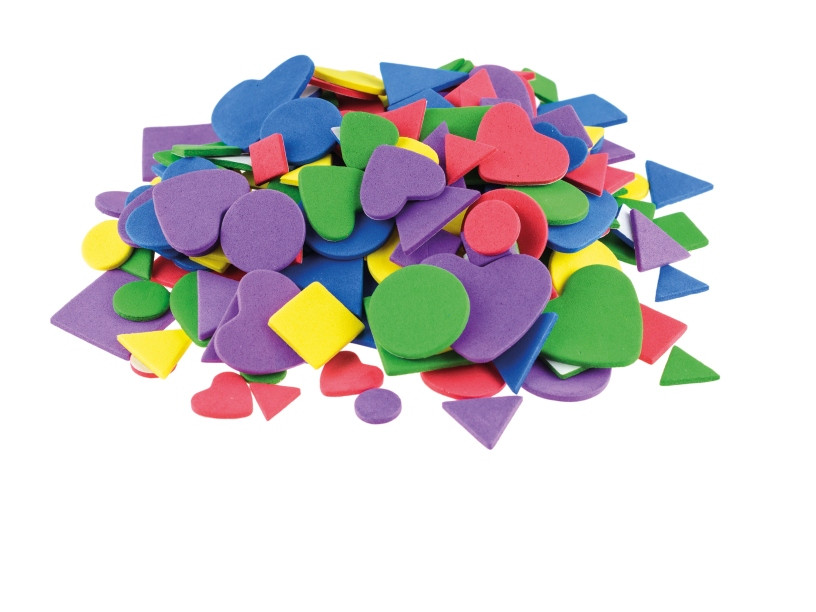 Naklejki z pianki Figury 200szt Brewis